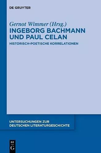 Ingeborg Bachmann und Paul Celan cover