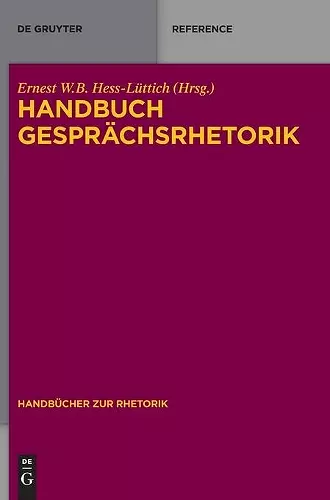 Handbuch Gesprächsrhetorik cover