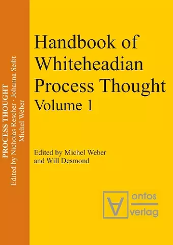 Handbook of Whiteheadian Process Thought cover