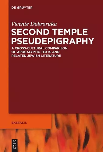 Second Temple Pseudepigraphy cover