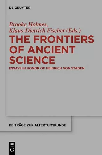 The Frontiers of Ancient Science cover