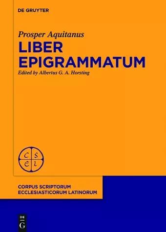 Liber epigrammatum cover