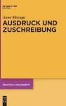 Ausdruck und Zuschreibung cover