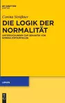 Die Logik der Normalität cover