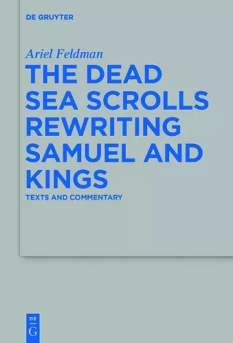 The Dead Sea Scrolls Rewriting Samuel and Kings cover