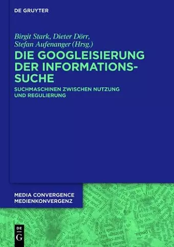 Die Googleisierung der Informationssuche cover