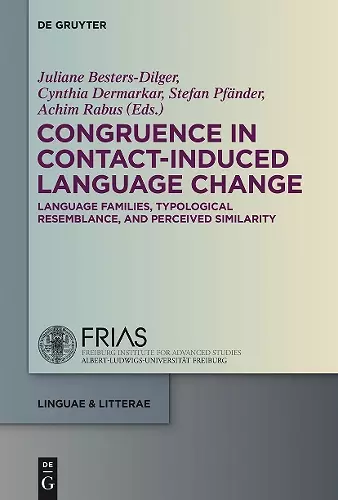 Congruence in Contact-Induced Language Change cover