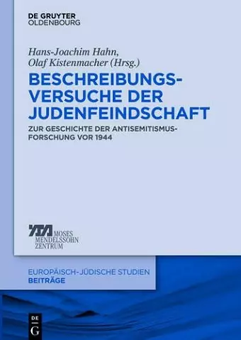 Beschreibungsversuche der Judenfeindschaft cover