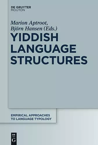 Yiddish Language Structures cover