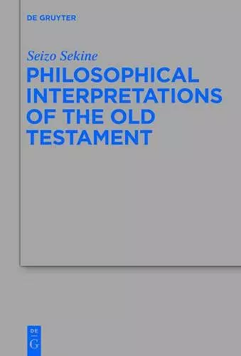 Philosophical Interpretations of the Old Testament cover