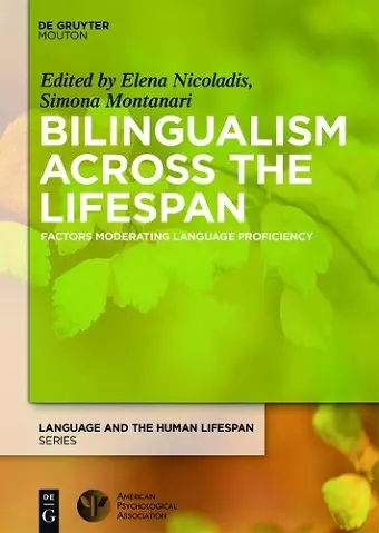 Bilingualism Across the Lifespan cover