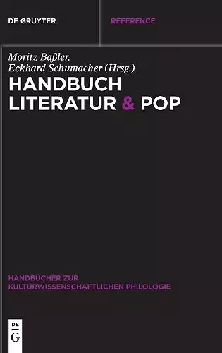 Handbuch Literatur & Pop cover