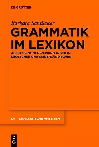 Grammatik im Lexikon cover