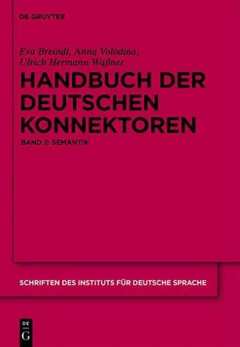 Handbuch Der Deutschen Konnektoren 2 cover