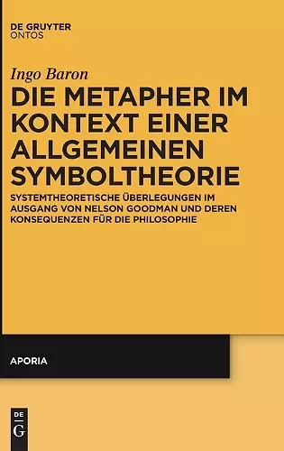 Die Metapher im Kontext einer allgemeinen Symboltheorie cover