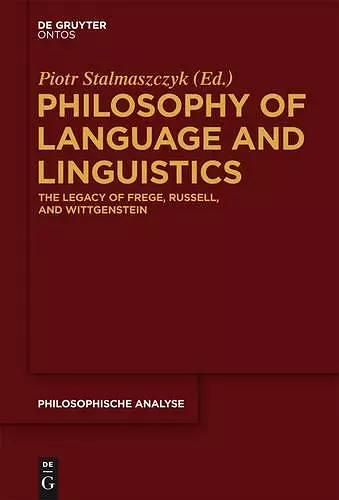 Philosophy of Language and Linguistics cover