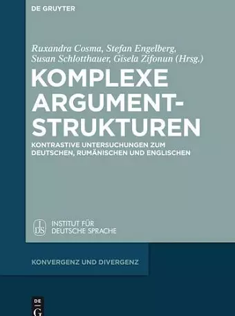 Komplexe Argumentstrukturen cover