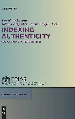 Indexing Authenticity cover