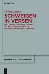 Schweigen in Versen cover