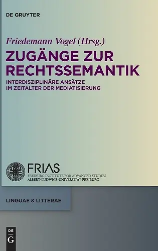 Zugänge zur Rechtssemantik cover