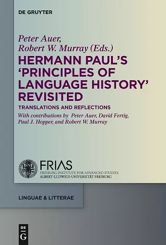 Hermann Paul's 'Principles of Language History' Revisited cover