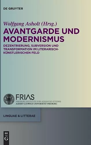 Avantgarde Und Modernismus cover