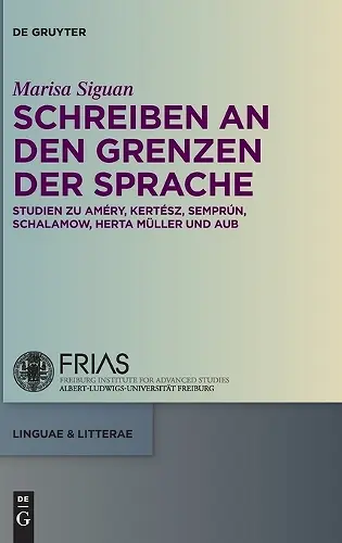 Schreiben an den Grenzen der Sprache cover