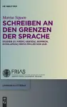 Schreiben an den Grenzen der Sprache cover