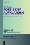 Poesie Der Aufklärung cover