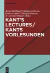 Kant’s Lectures / Kants Vorlesungen cover
