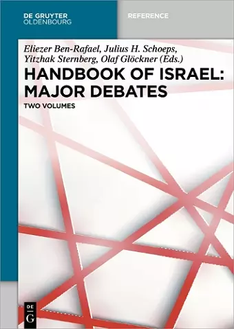 Handbook of Israel: Major Debates cover