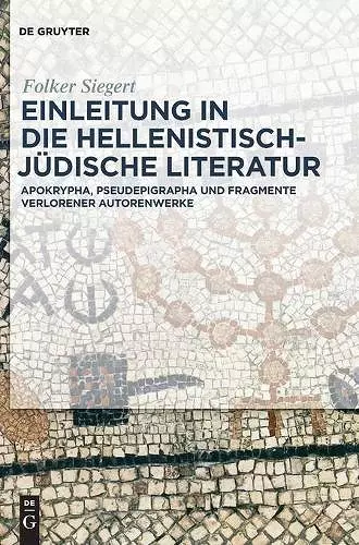 Einleitung in Die Hellenistisch-Jüdische Literatur cover