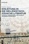 Einleitung in Die Hellenistisch-Jüdische Literatur cover