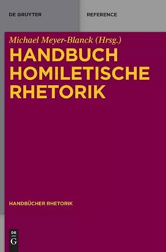 Handbuch Homiletische Rhetorik cover