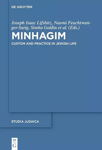 Minhagim cover