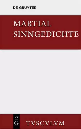 Sinngedichte cover