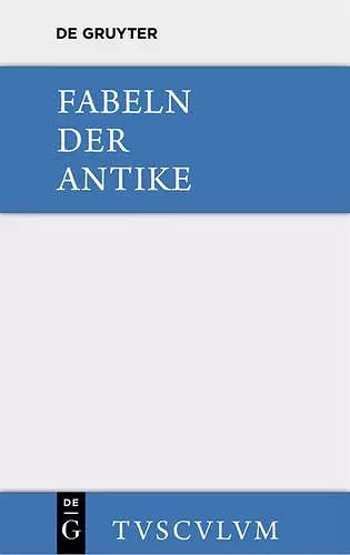 Fabeln der Antike cover