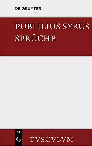 Die Sprüche cover