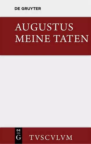 Meine Taten / Res Gestae cover