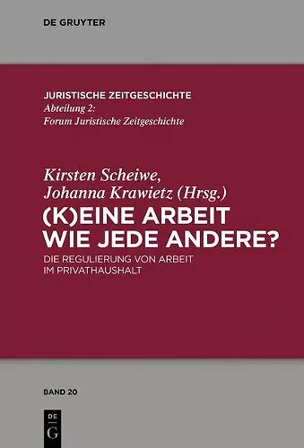 (K)Eine Arbeit Wie Jede Andere? cover