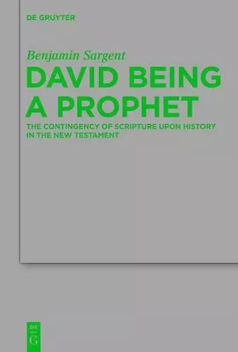 David Being a Prophet cover