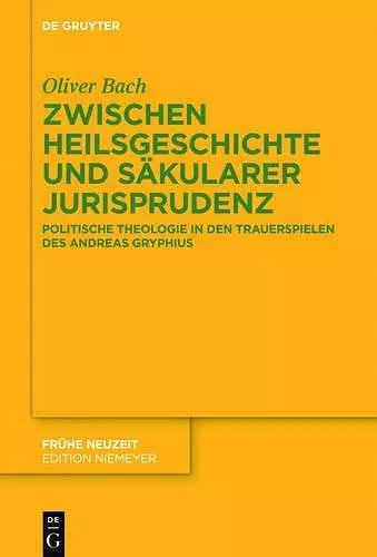 Zwischen Heilsgeschichte und säkularer Jurisprudenz cover