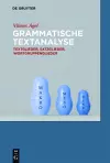 Grammatische Textanalyse cover