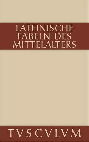 Lateinische Fabeln Des Mittelalters cover