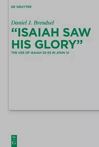 "Isaiah Saw His Glory" cover