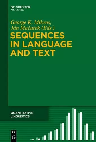 Sequences in Language and Text cover