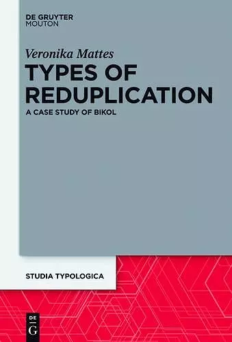 Types of Reduplication cover