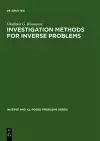 Investigation Methods for Inverse Problems cover