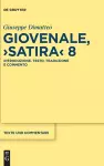 Giovenale, "Satira" 8 cover