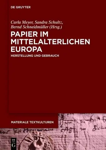 Papier Im Mittelalterlichen Europa cover